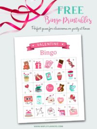 Valentine Bingo Game Printable