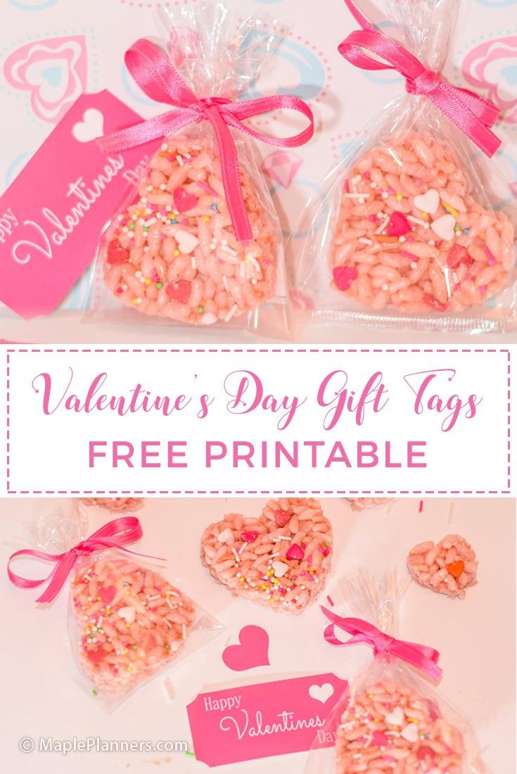 Free Valentines Gift Tags Printables