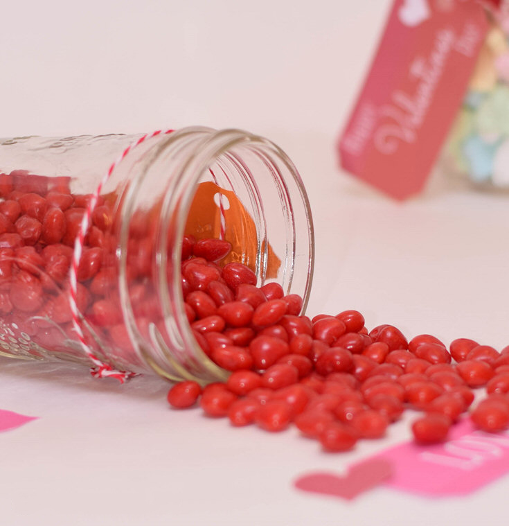 Happy Valentines Day DIY Mason Jar Gifts FREE Printables