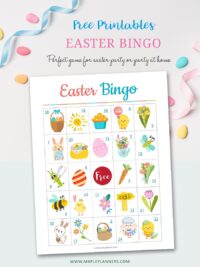 Free Printable Easter Bingo Game