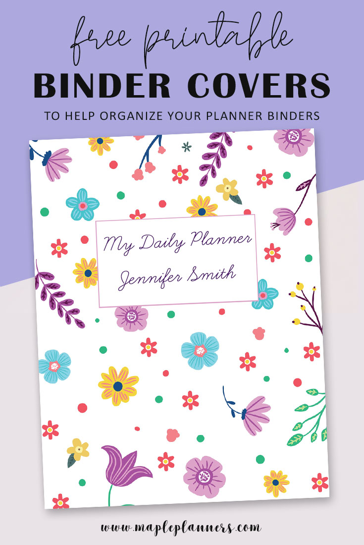 Binder Decoration Printables