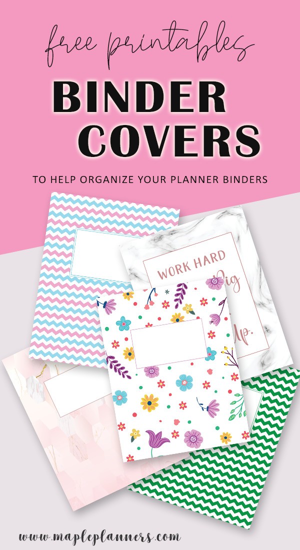Free Printable Binder Covers