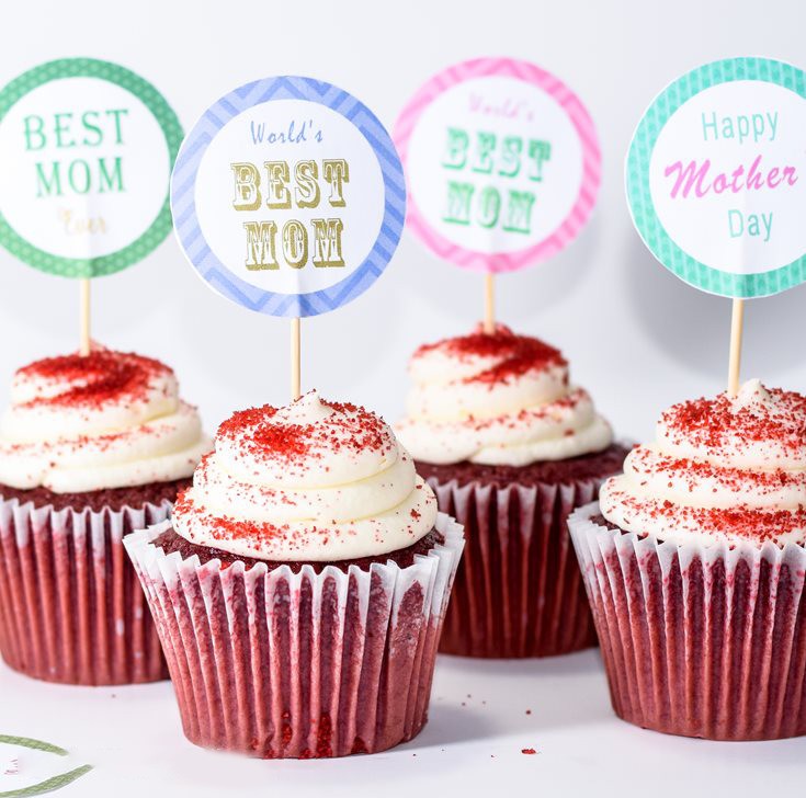 Cupcake Toppers Printables