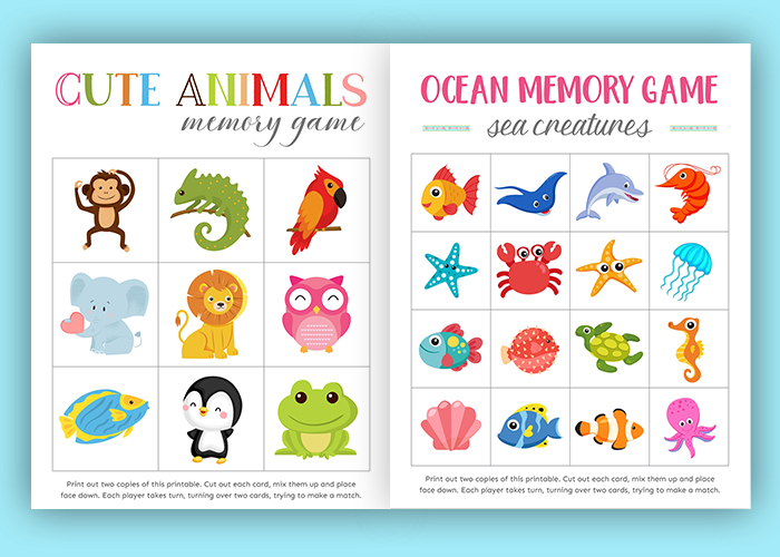 Animalgames Free Printables