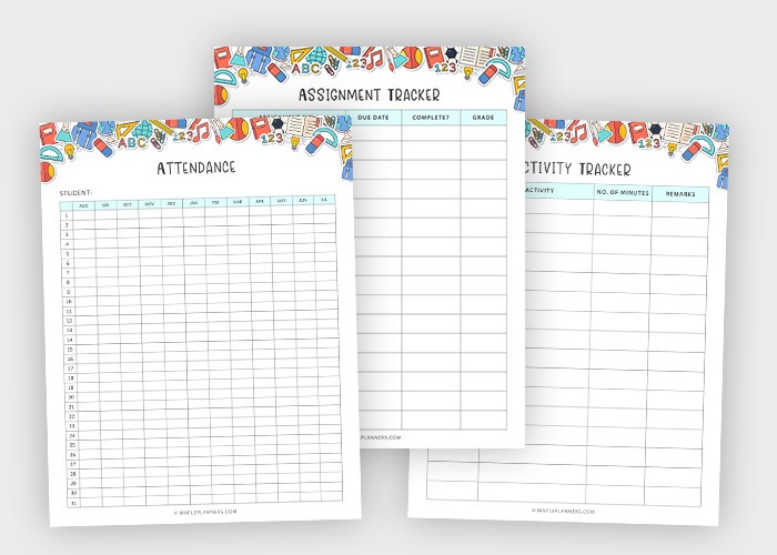 Free Homeschool Planner Printable