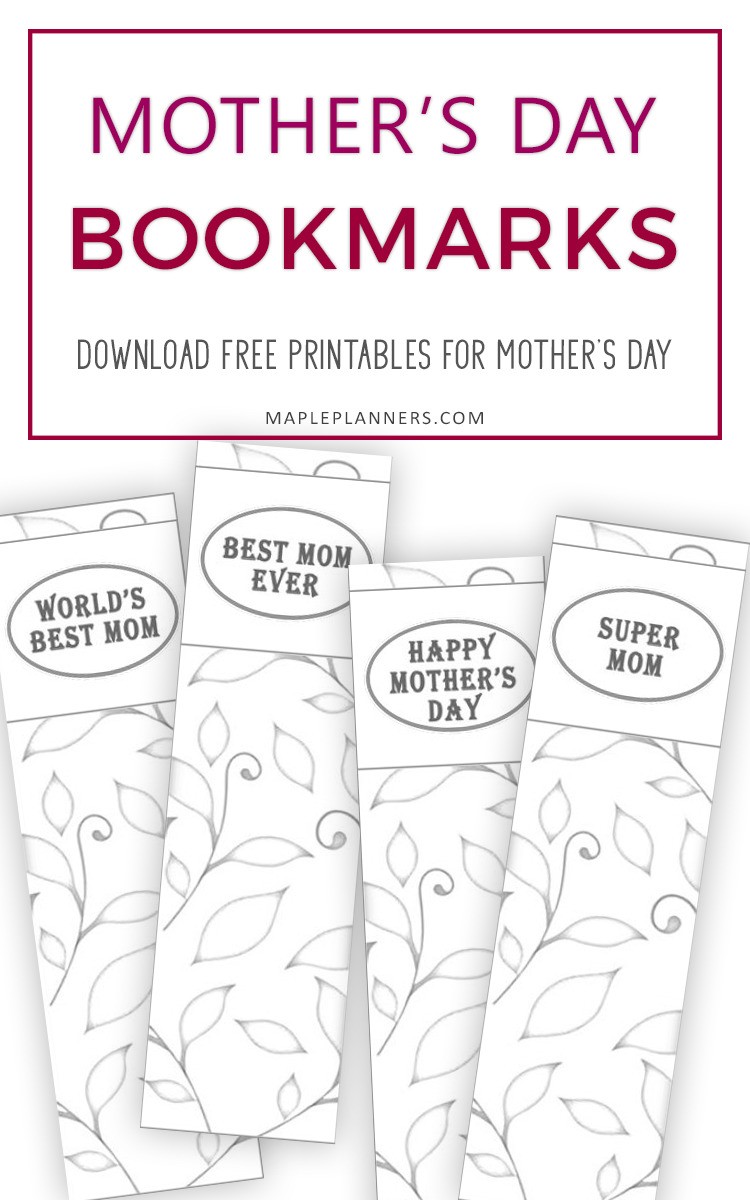 Free Printable Bookmarks To Color - Mama Likes This