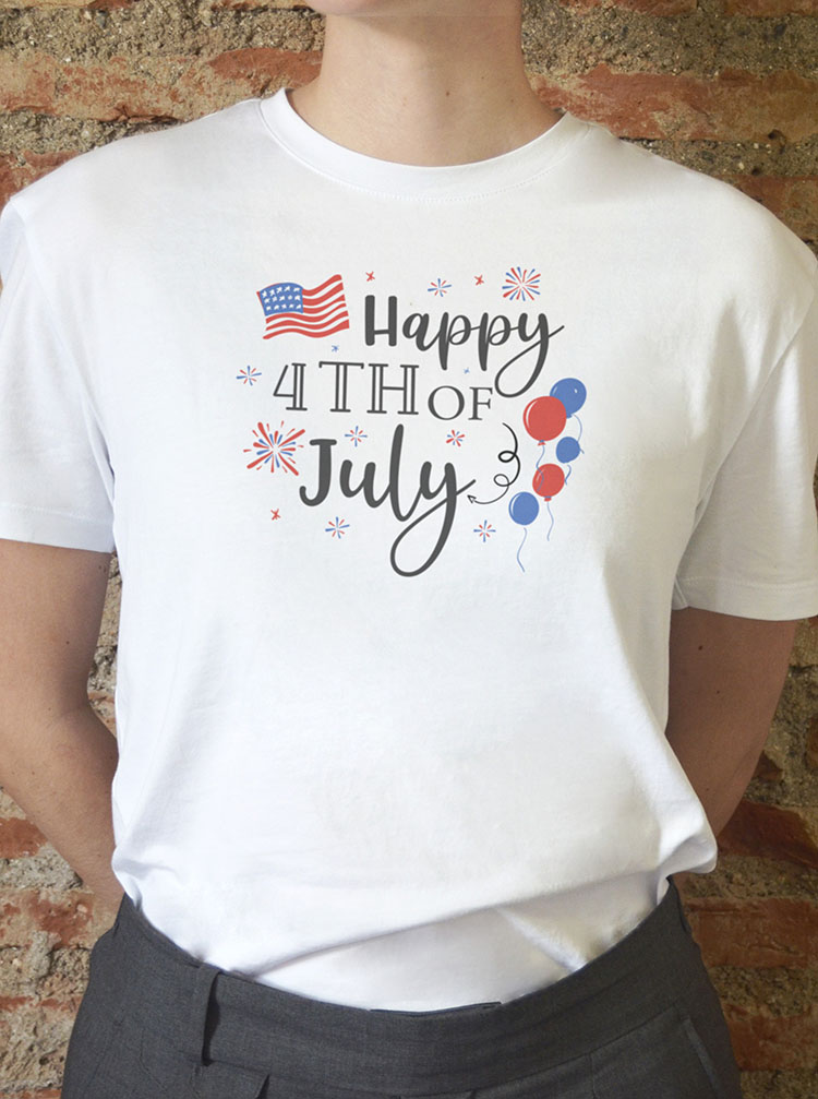 4th of July SVG Cut files to design custom tshirts to celebrate 4th July with Cricut Machine