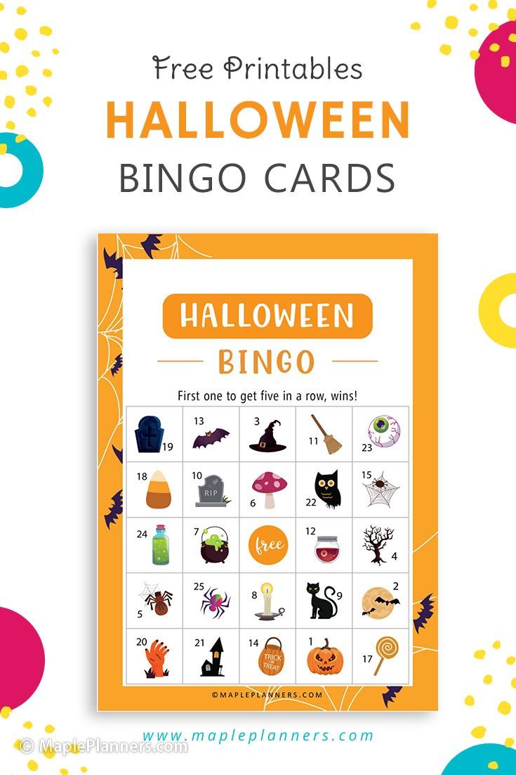 Halloween Bingo Game Printable