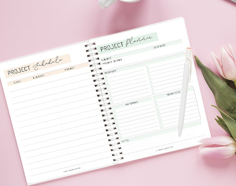 Project Planner Printable