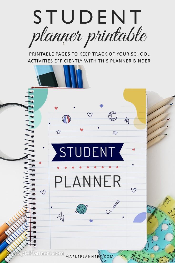 Free Student Planner Printable