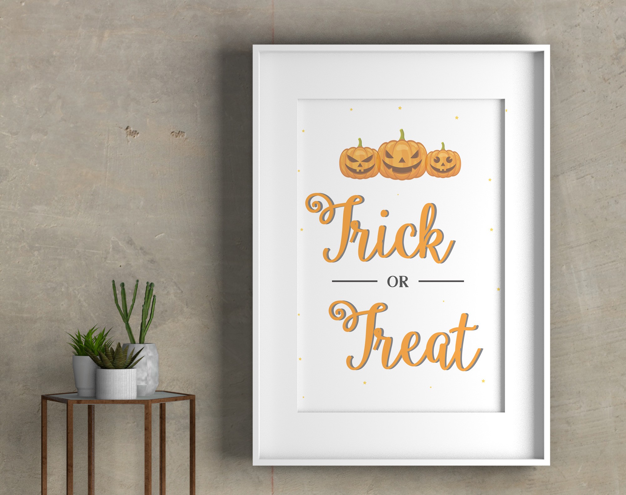 Trick or Treat Halloween Printable