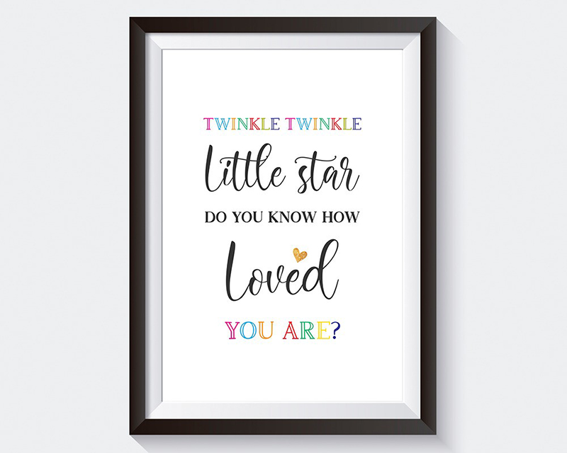 Free Printable Wall Art for Kids Nursery Room