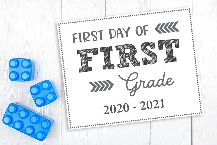 First Day of School Signs Free Printable