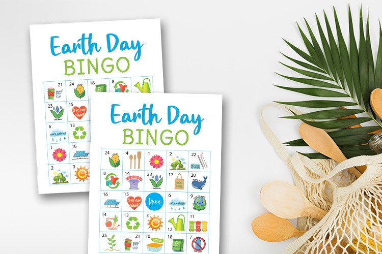 Free Printable Earth Day Bingo Game