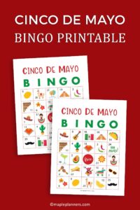 Free Printable Cinco de Mayo Bingo