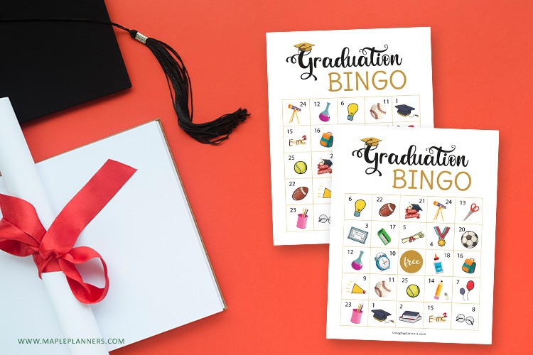 Graduation Bingo Printable