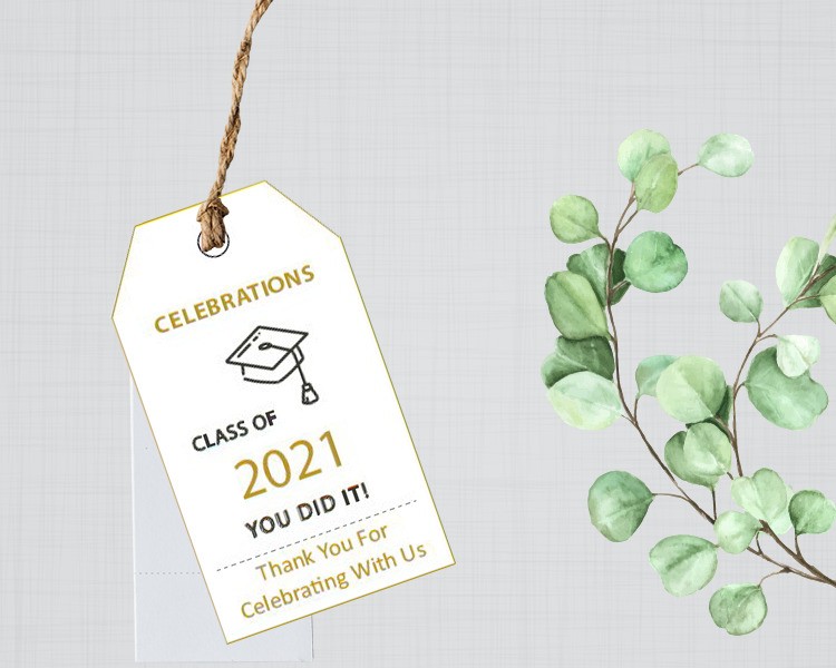 Free Printable Graduation Favor Tags