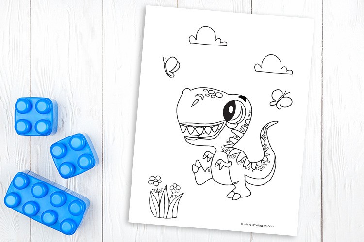 Stegosaurus Coloring Pages