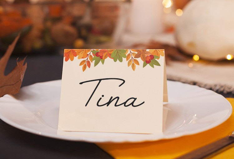 Free Printable Thanksgiving Place Cards Free Printable Thanksgiving Place Cards