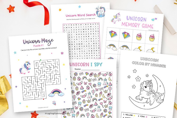 Unicorn Activities for Kids