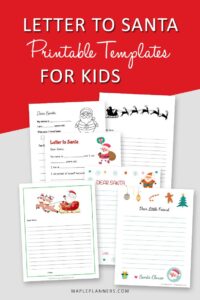 Printable Letter to Santa Templates