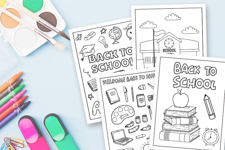 Back to School Coloring Pages