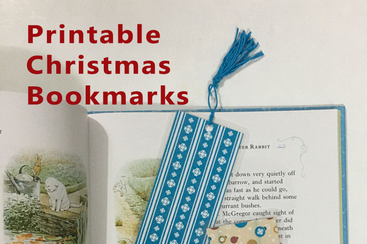 Free Printable Christmas Bookmarks