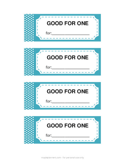 Make Your Own Coupon Book